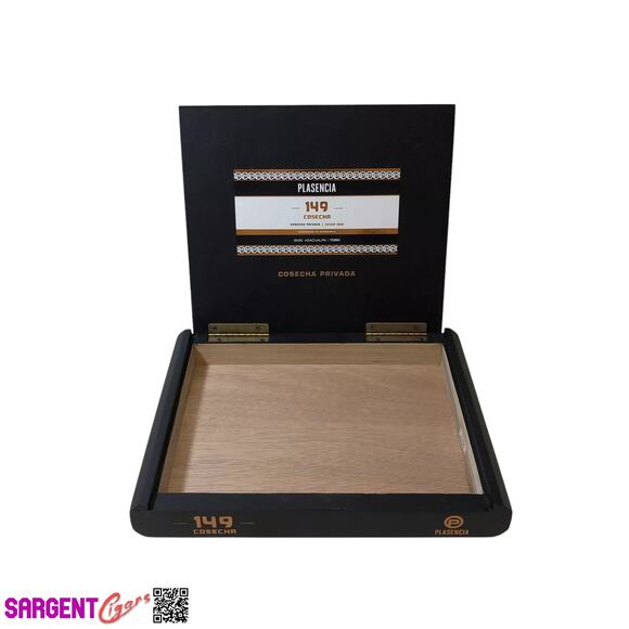 Plasencia 149 Cosecha Toro Empty Wooden Cigar Box 9.5x7.25x1.25 - Picture 7 of 8